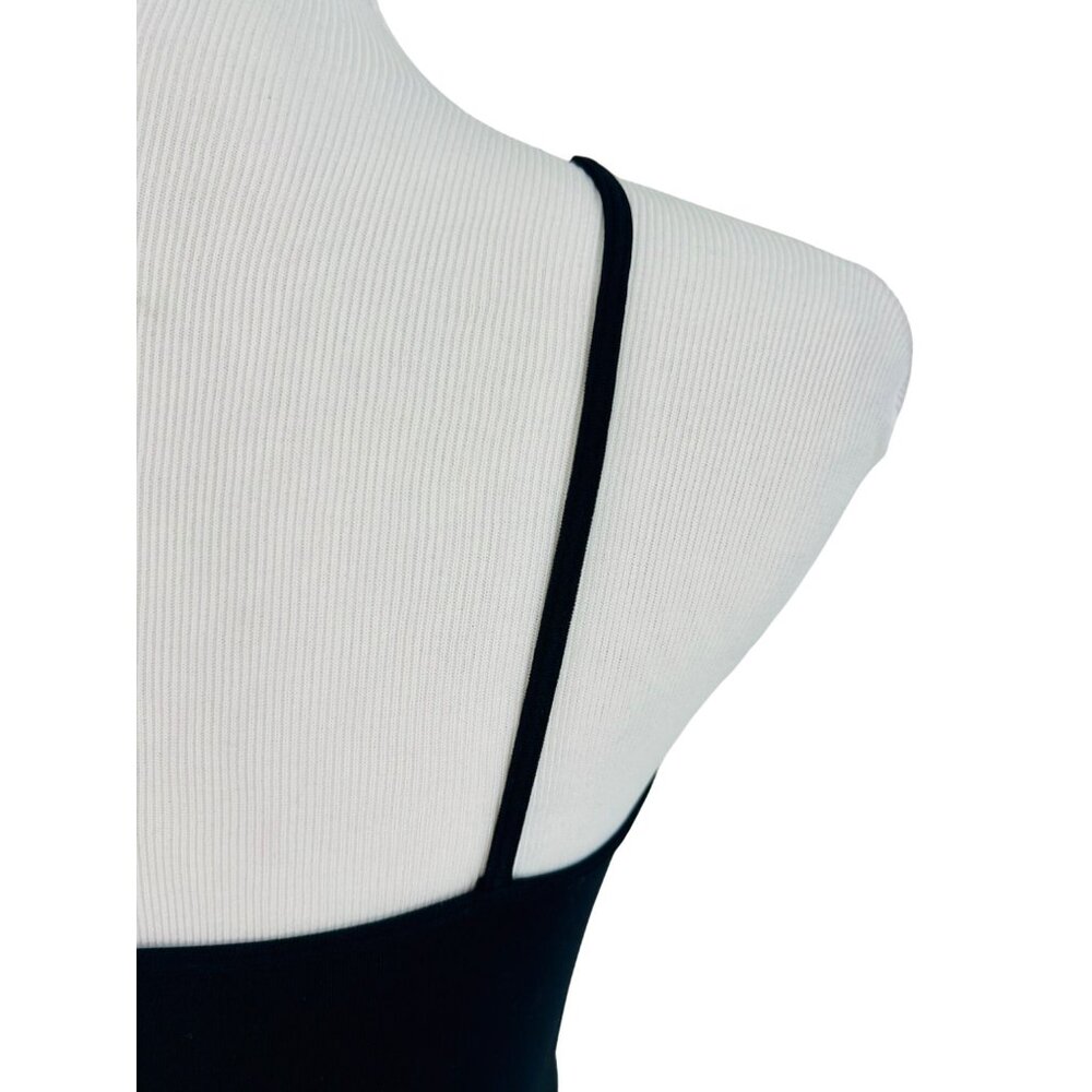 NWT Black Strappy Bralette Crop Top | Baddie Grunge Fairy Streetwear Whimsigoth - Picture 9 of 16